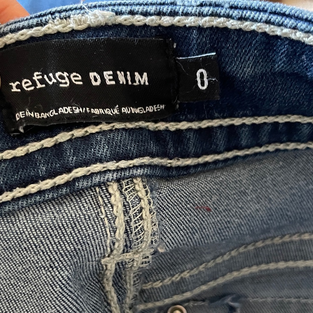 Urban Behavior Blue Boot Cut Jeans - Picture 2 of 6